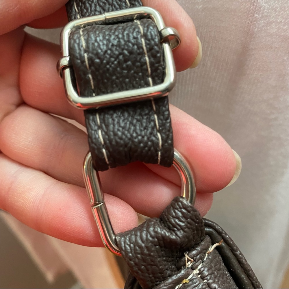 Brown Cork Patchwork Crossbody - image 7